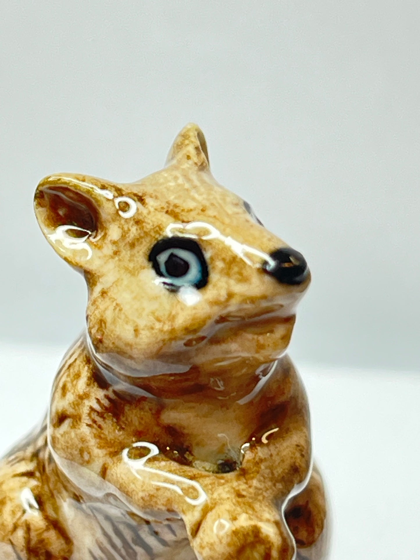 Miniature Porcelain Quokka Australian Native Animal Figurine