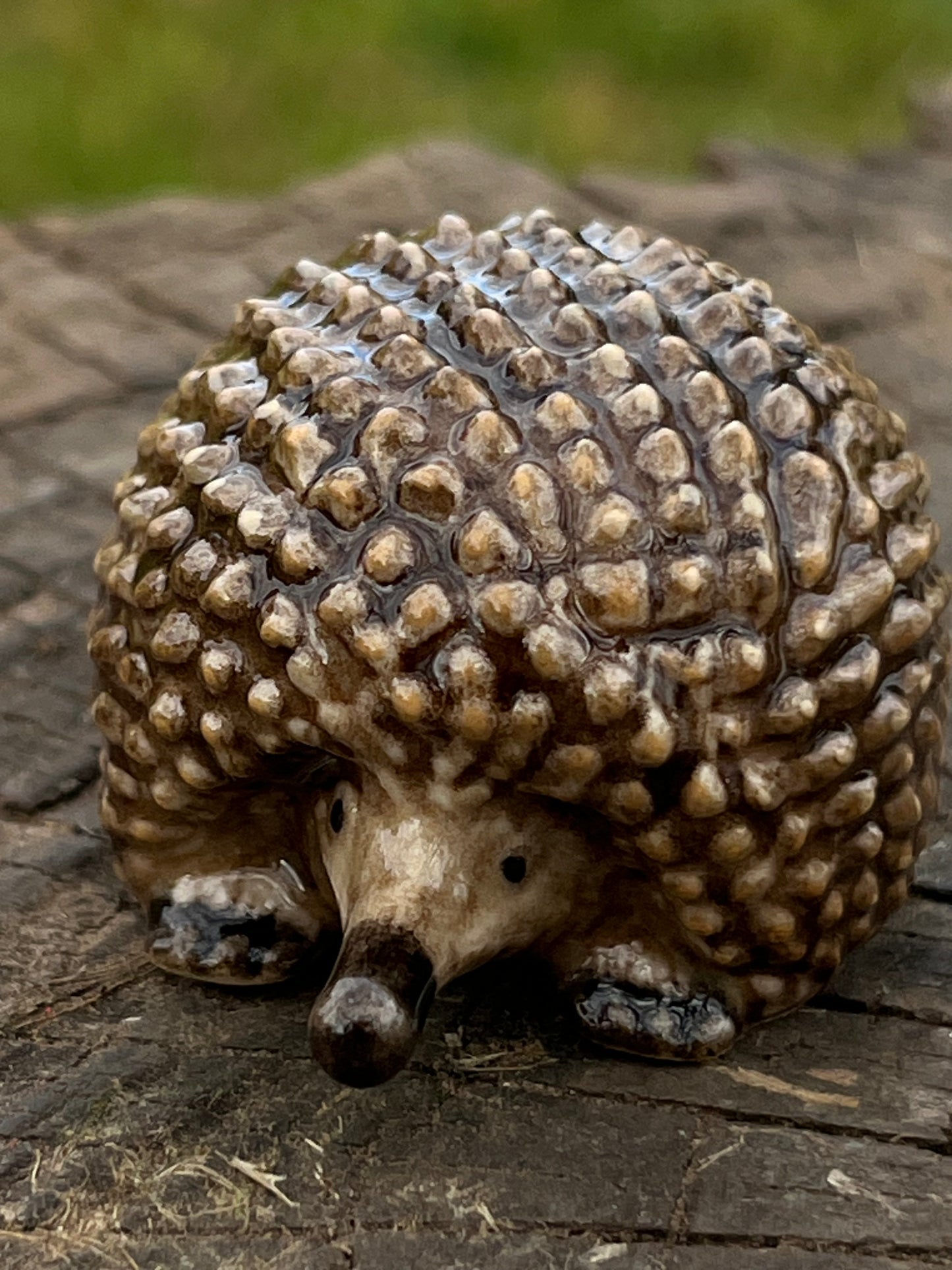 Miniature Porcelain Echidna Figurine — Large