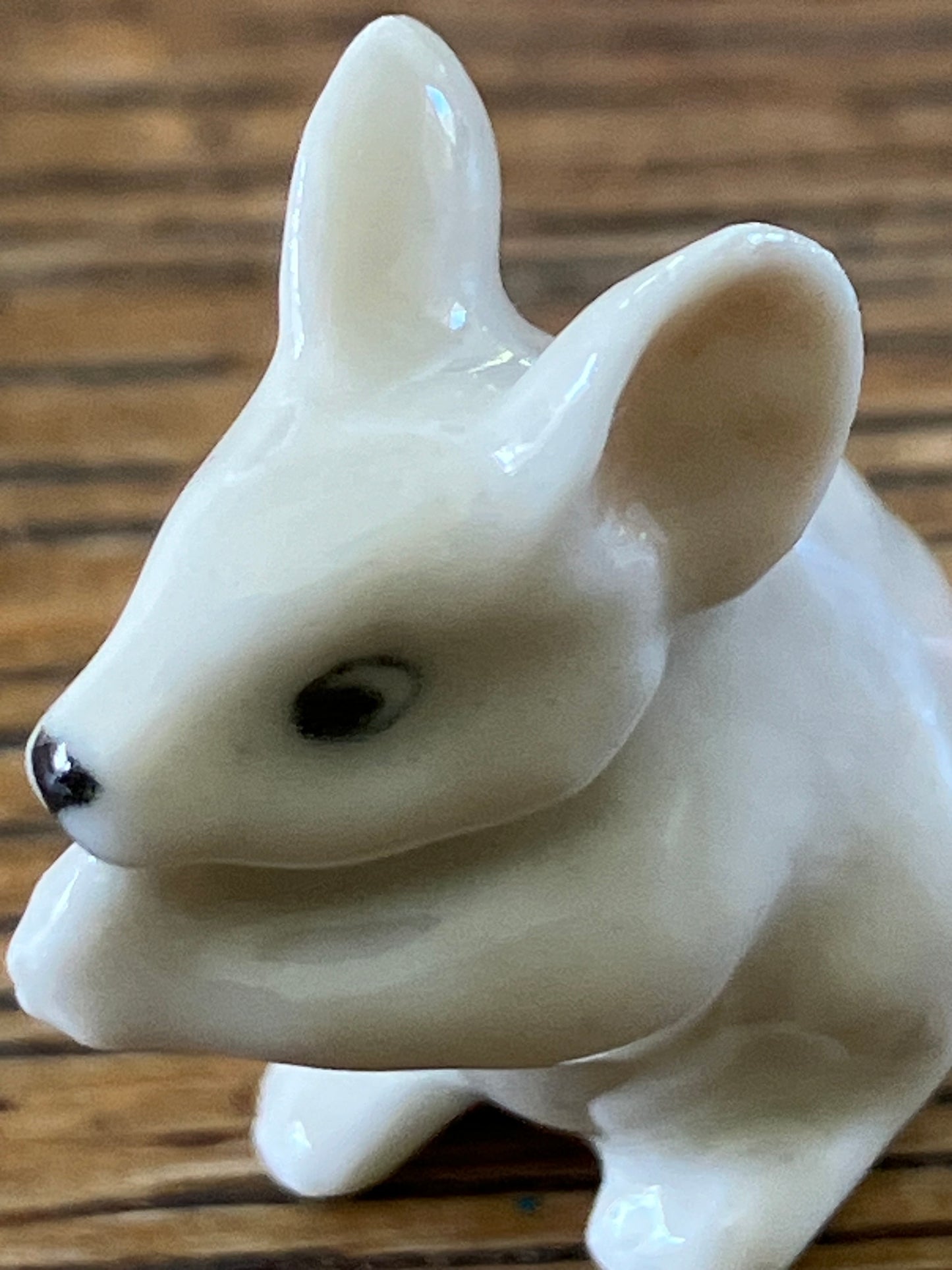 Miniature Porcelain Rat/Mouse Figurine Mini (1Pcs)