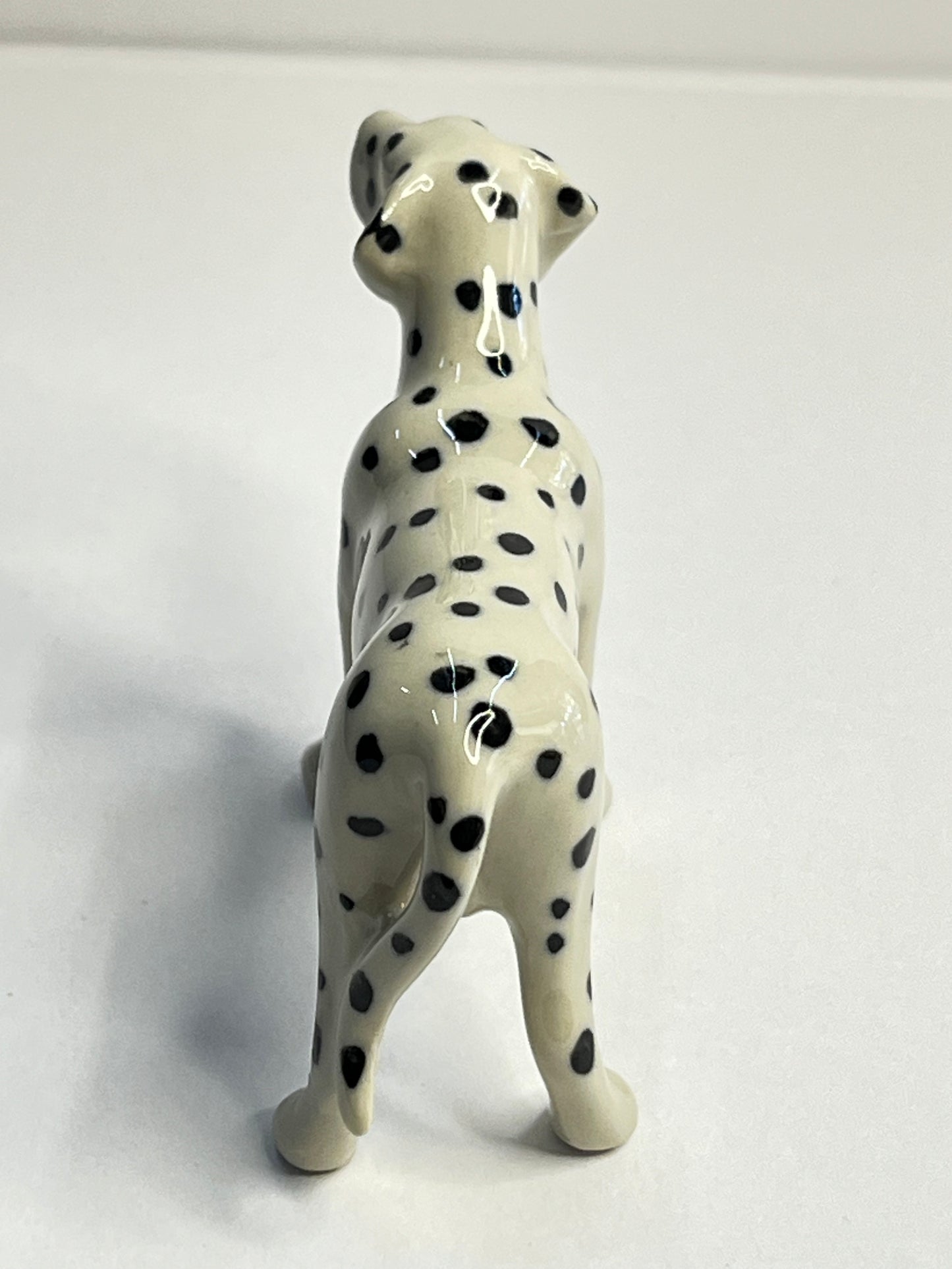 Miniature Porcelain Dalmatian Dog Figurine