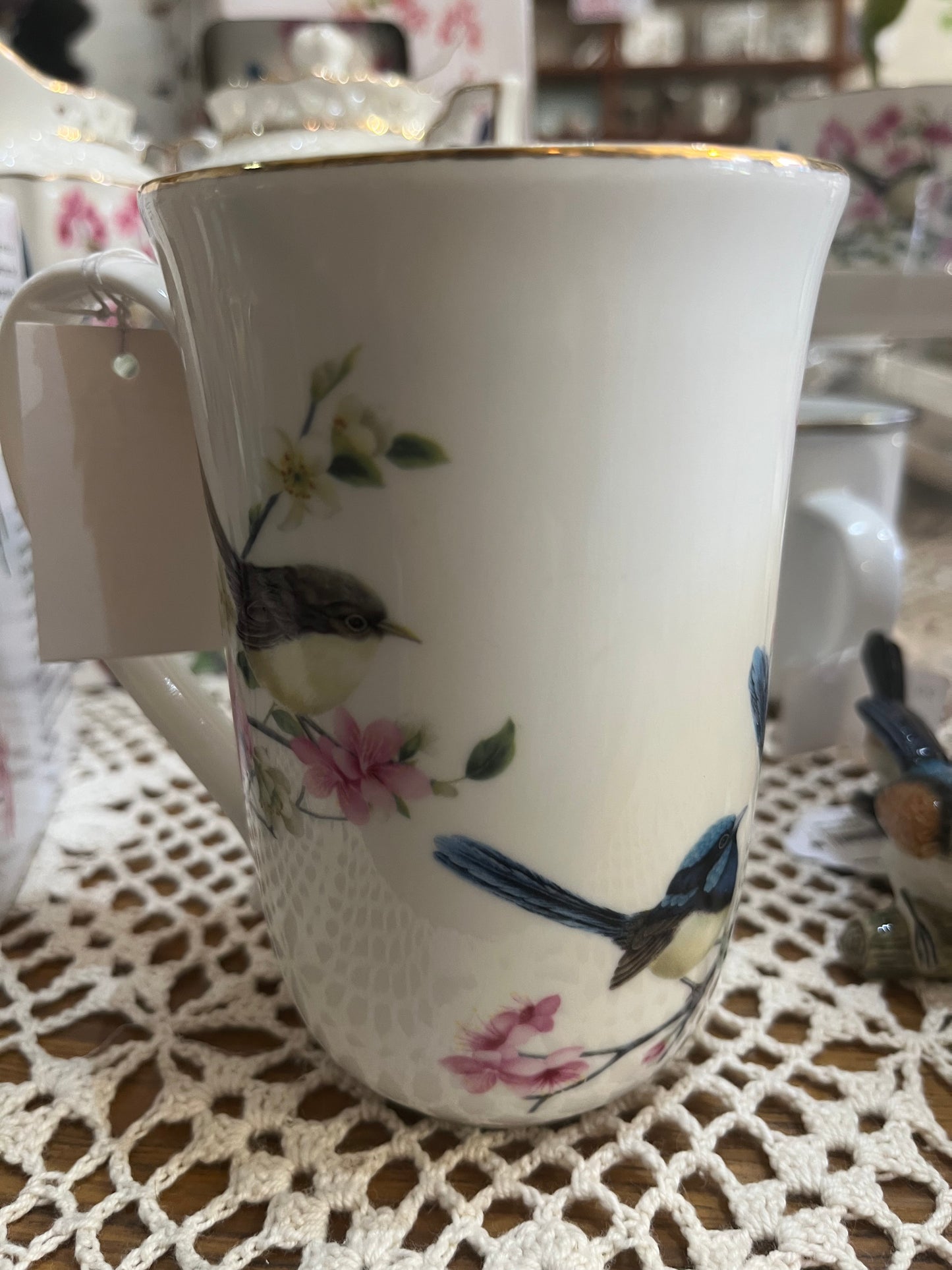 Blue Wren Mug 450cc