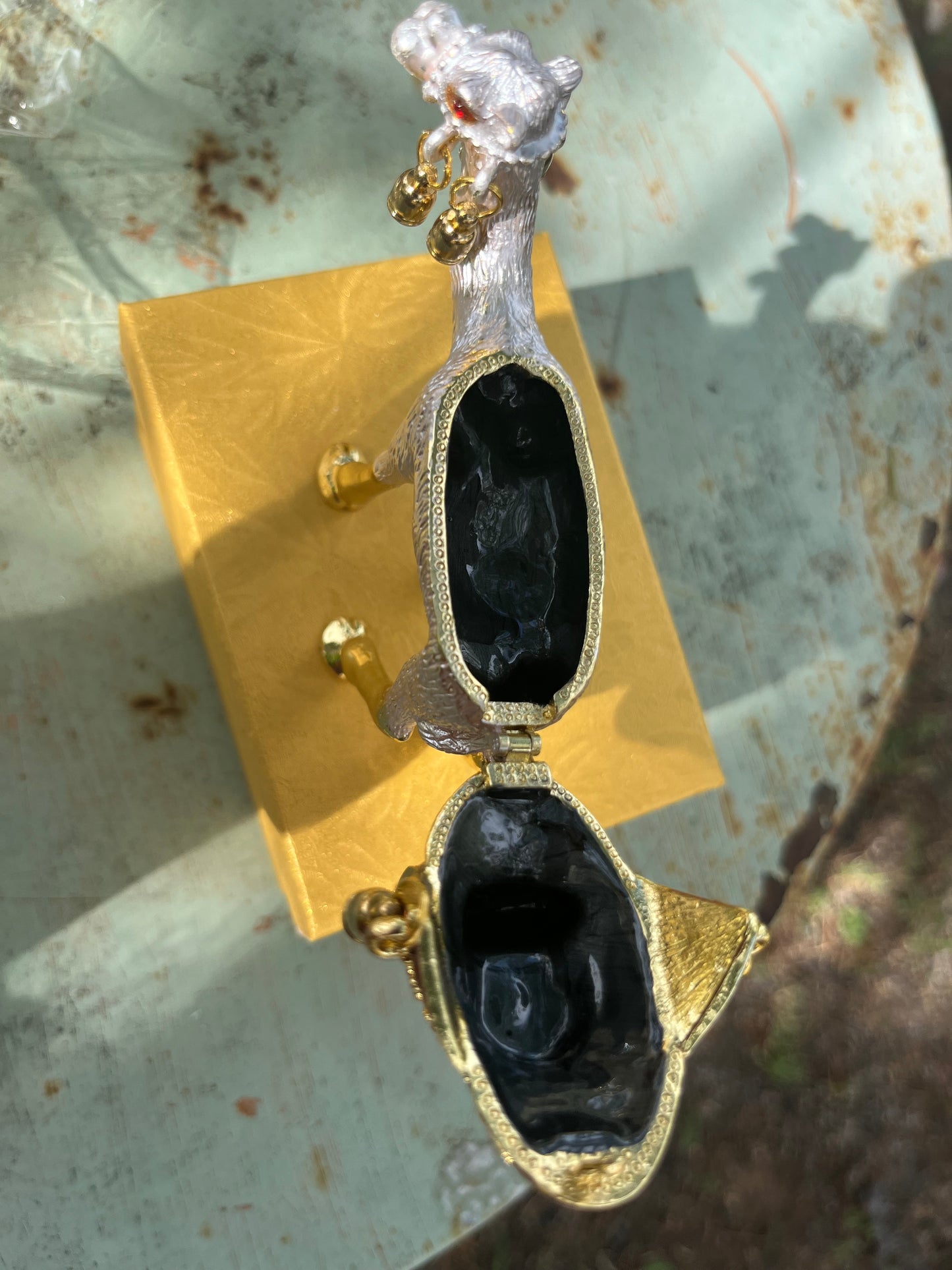 Camel Embellished Trinket Box