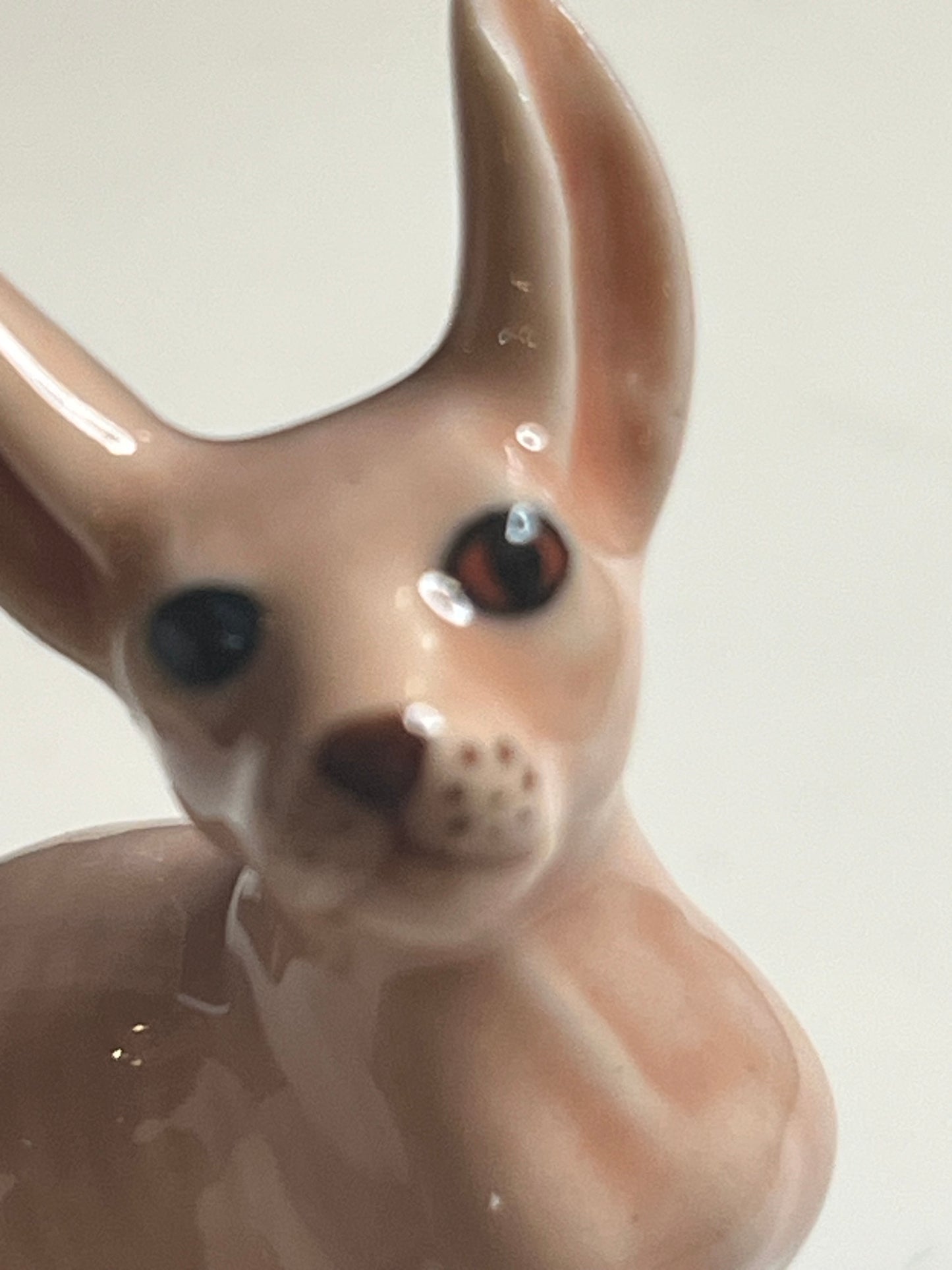 Miniature Porcelain Sphynx Cat