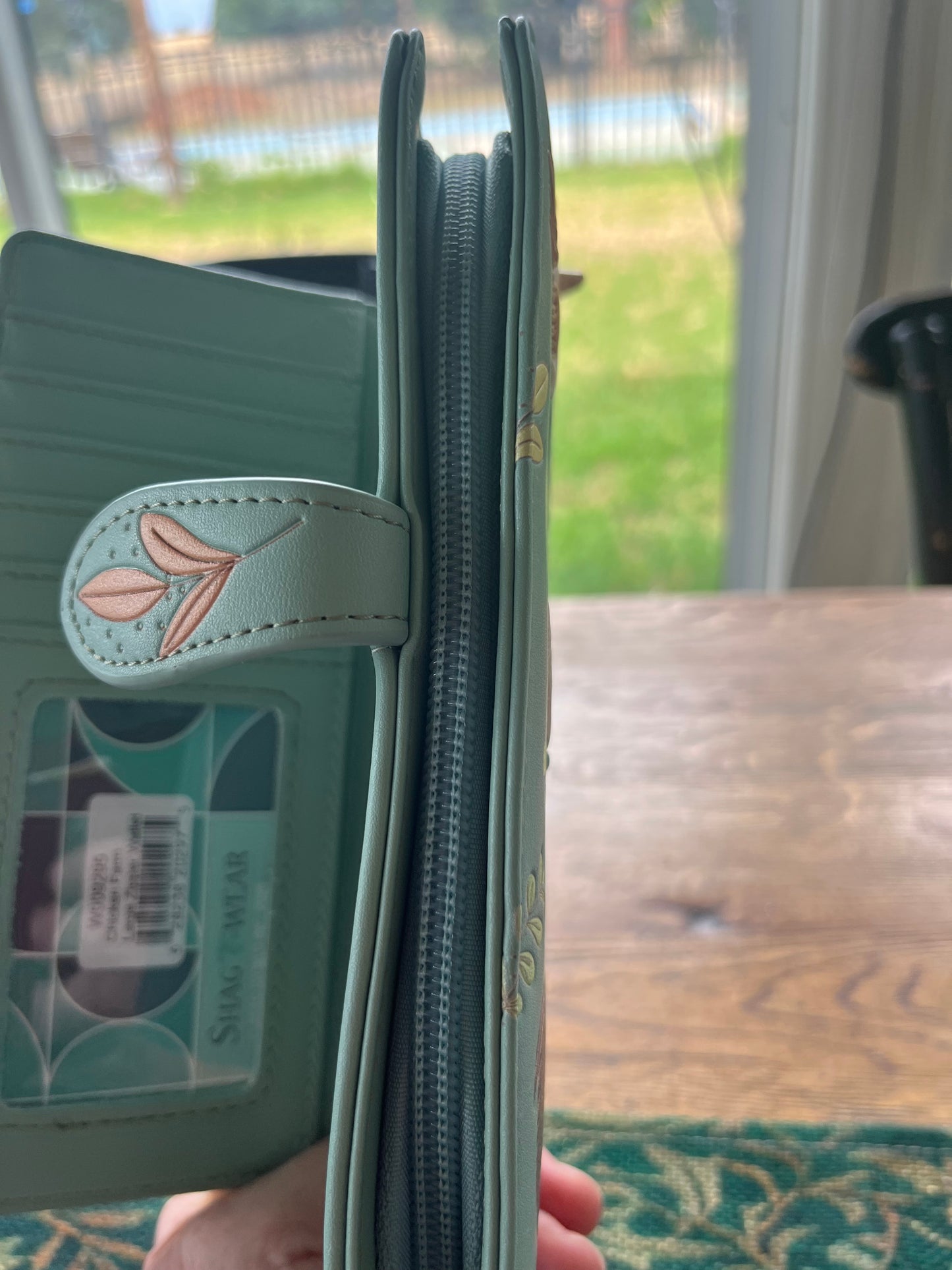 Chicken Farm Large Zipper Ladies Wallet