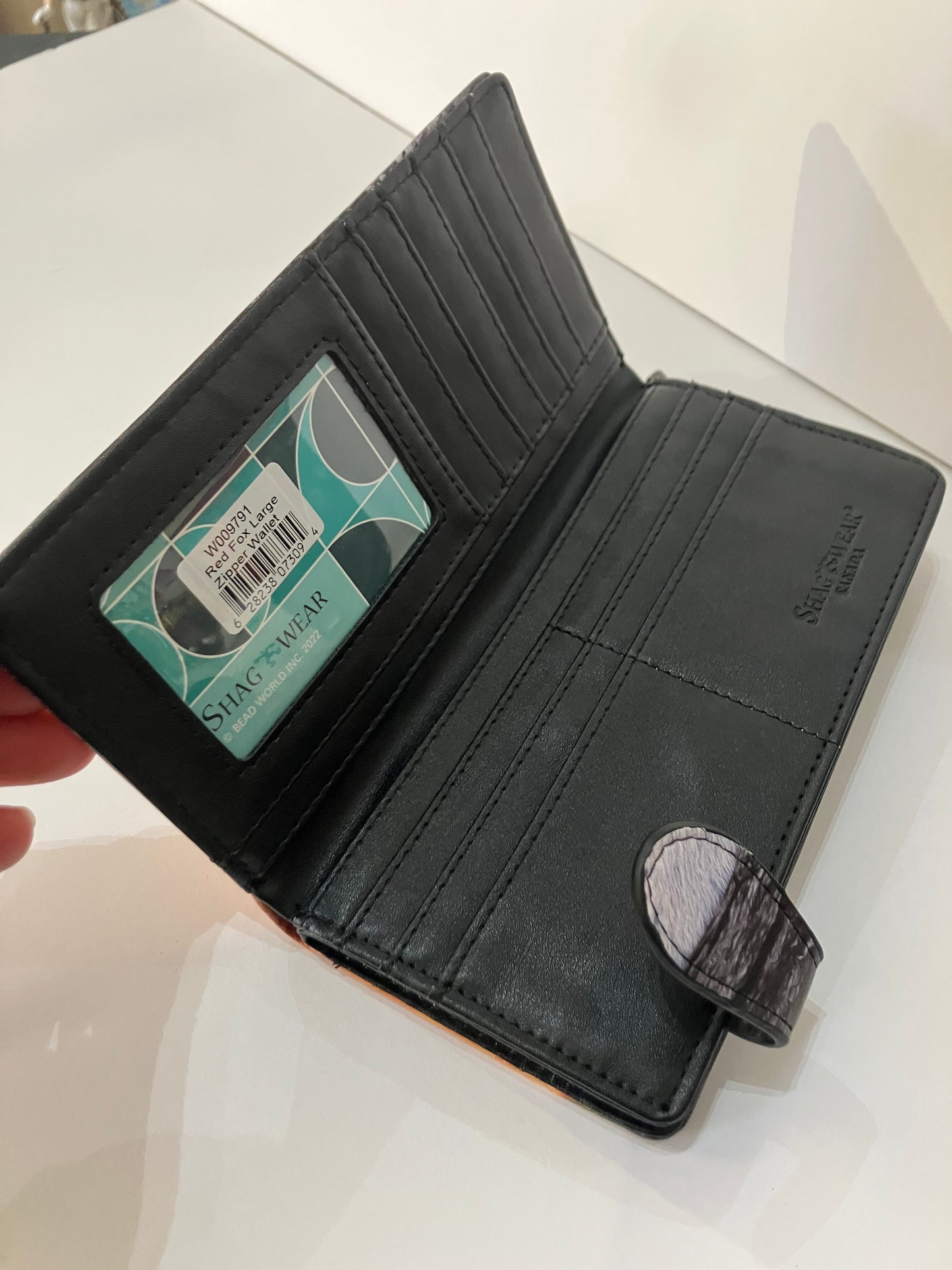 RED FOX LARGE WALLET
