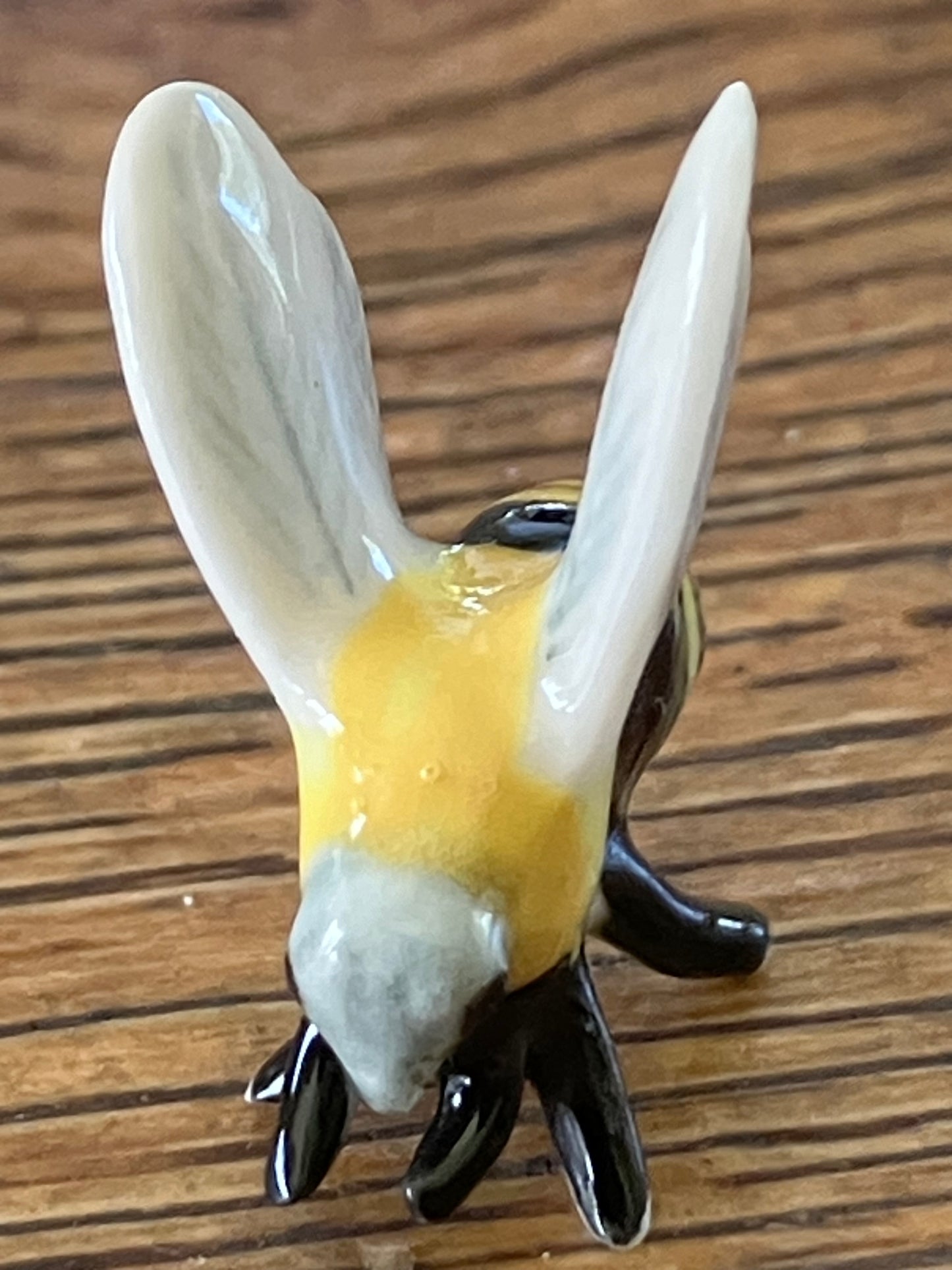 Miniature Porcelain Hand Painted Bee