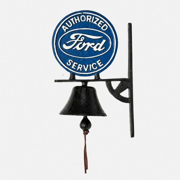 Cast Iron Ford Authorized Service Bell Door Bell