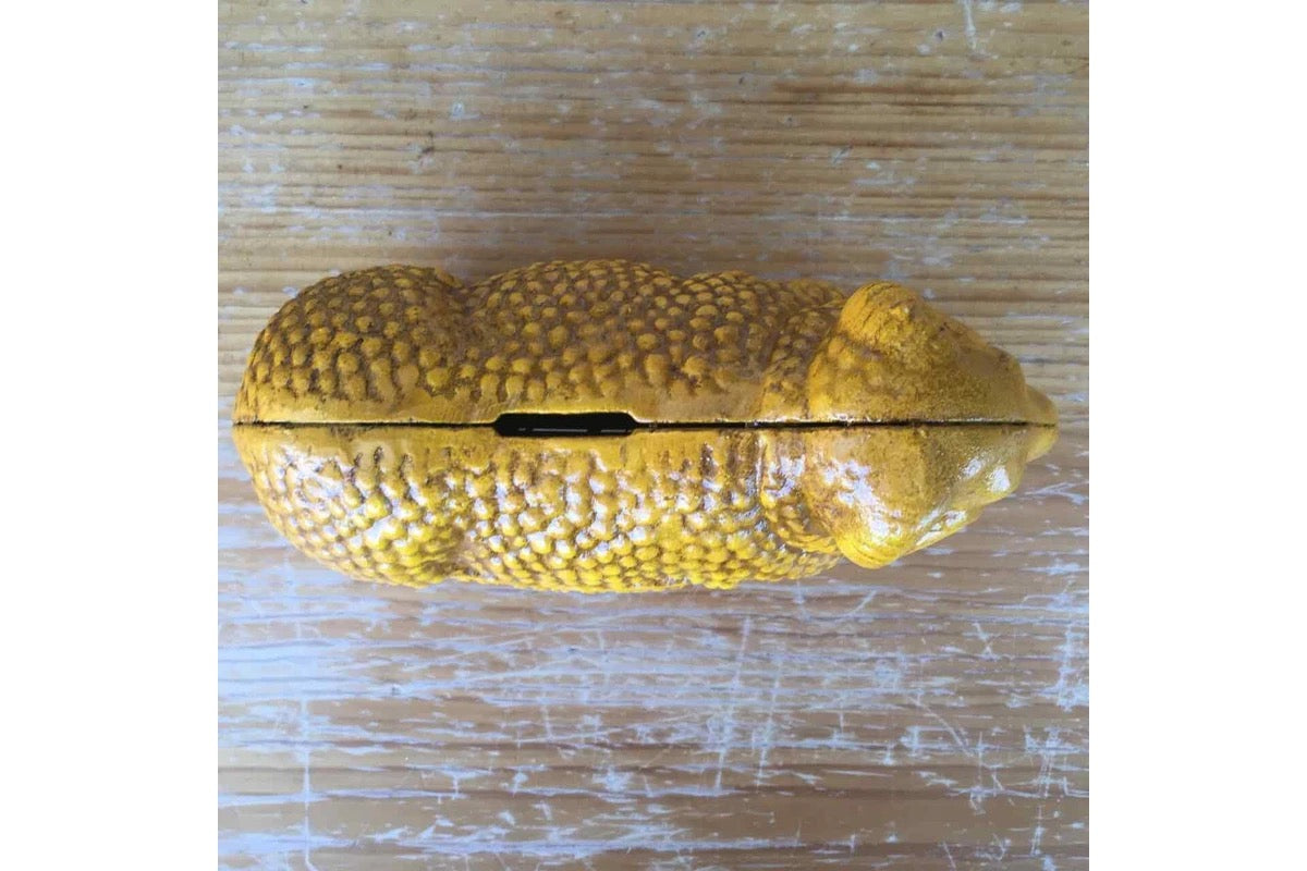 Golden Fleece Cast Iron Bank