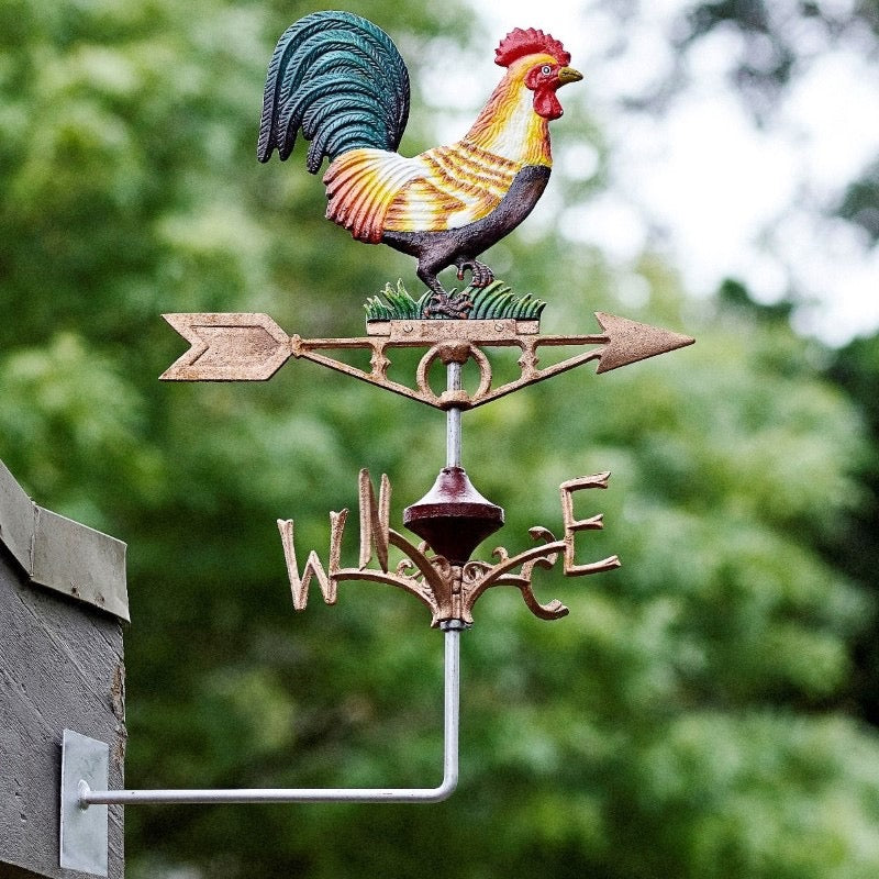 Rooster Wall Mounted Weather Vane