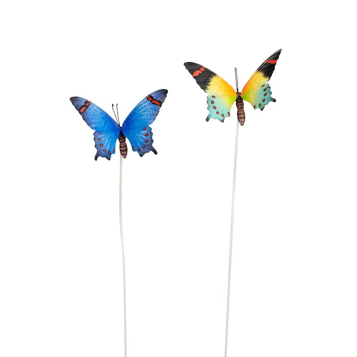 Butterflies Stakes Medium Set Of 2