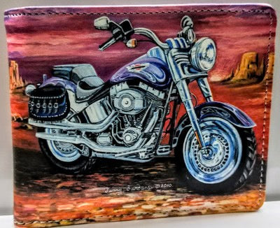 MENS WALLET HARLEY FAT BOY