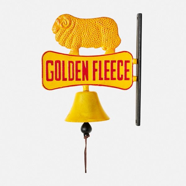 Golden Fleece Cast Iron Door Bell
