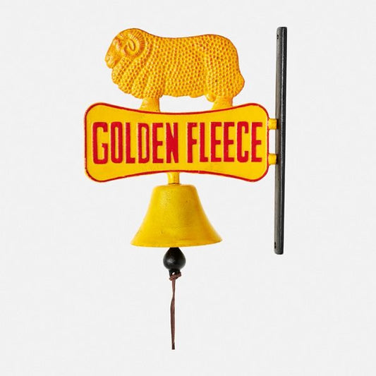 Golden Fleece Cast Iron Door Bell