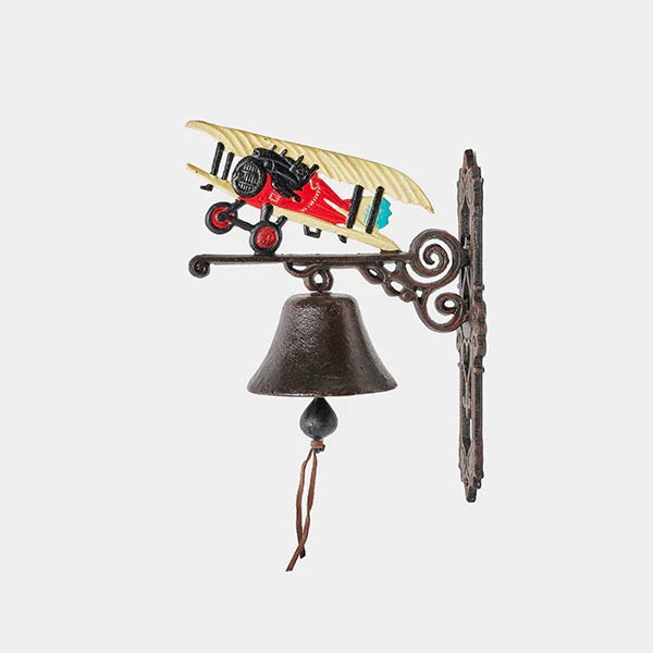 Aeroplane Cast Iron Door Bell
