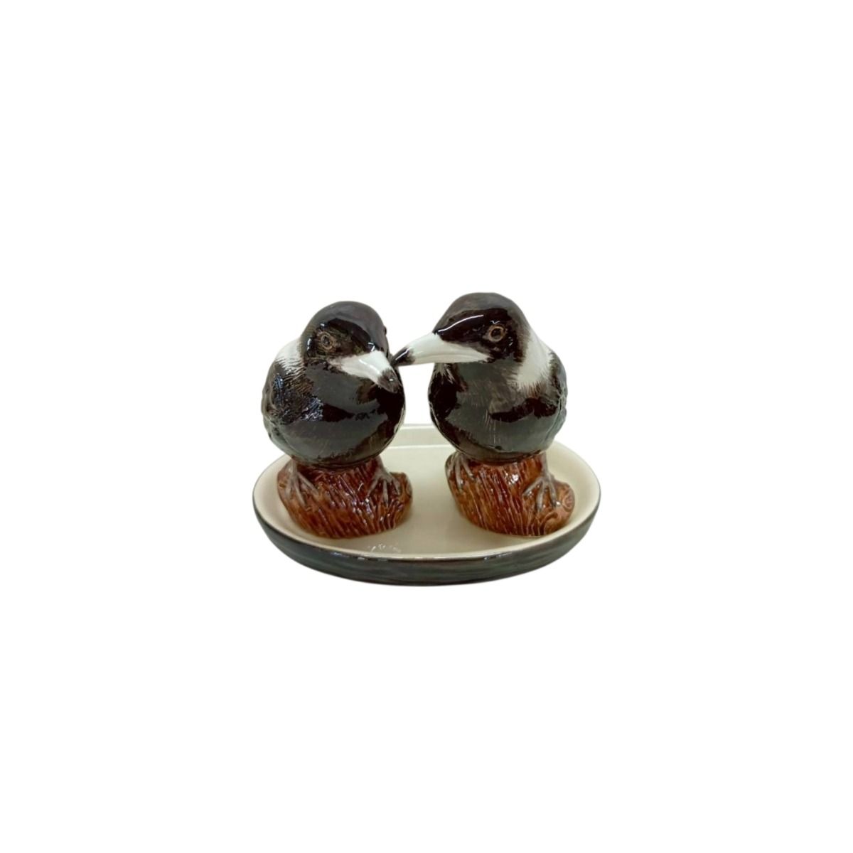 Magpie Salt & Pepper Shakers