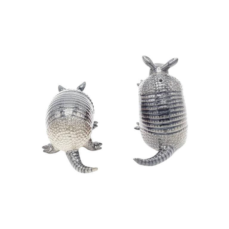 Armadillo Salt & Pepper Shakers