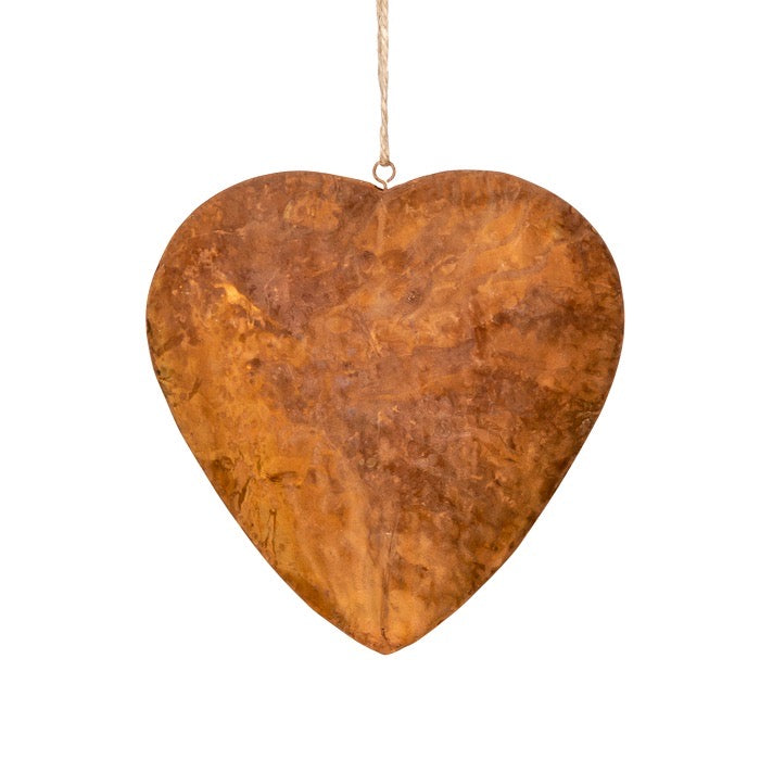 Rusty 3D Heart Small