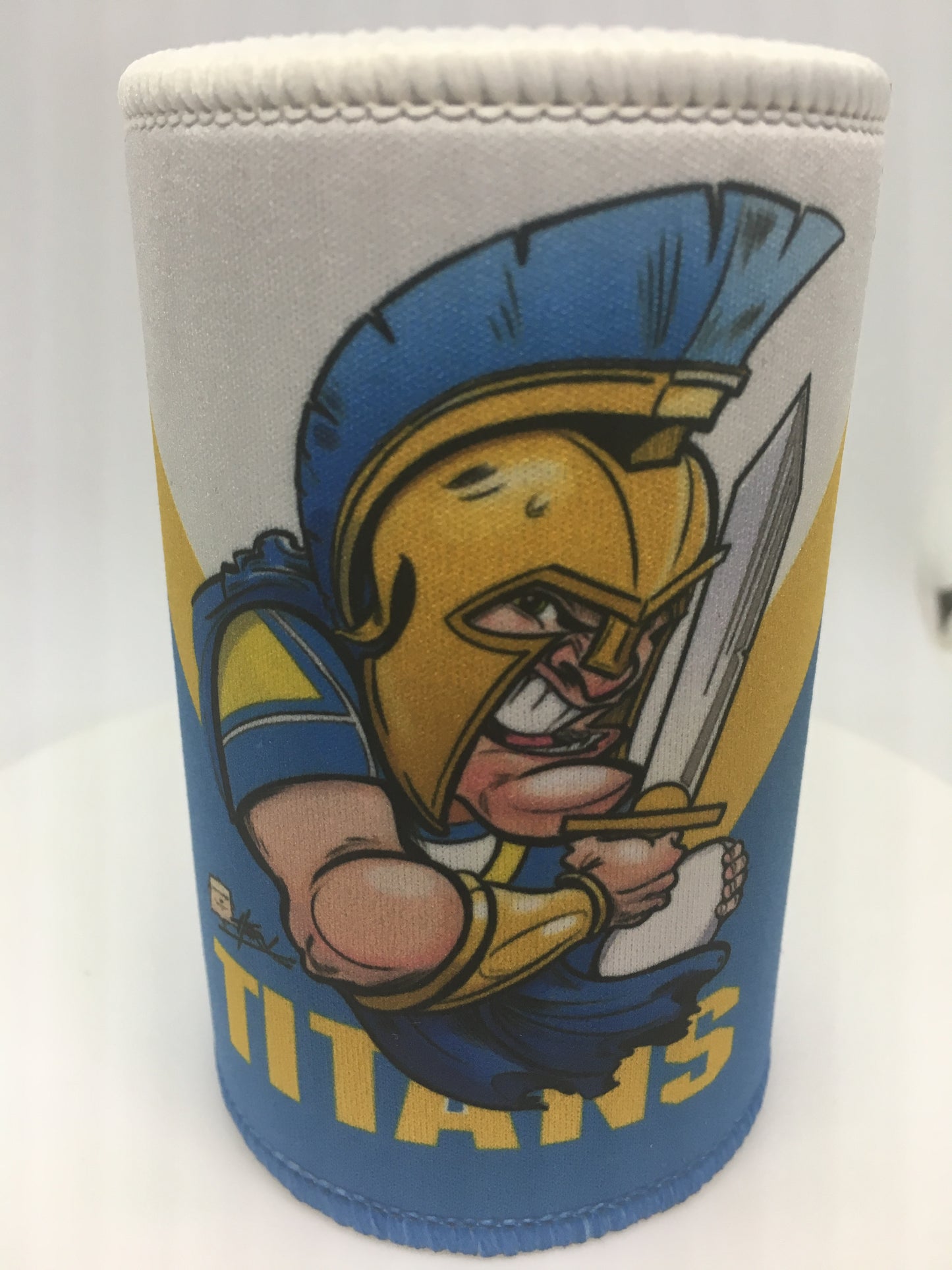 Stubby Mascot Coolers Titans