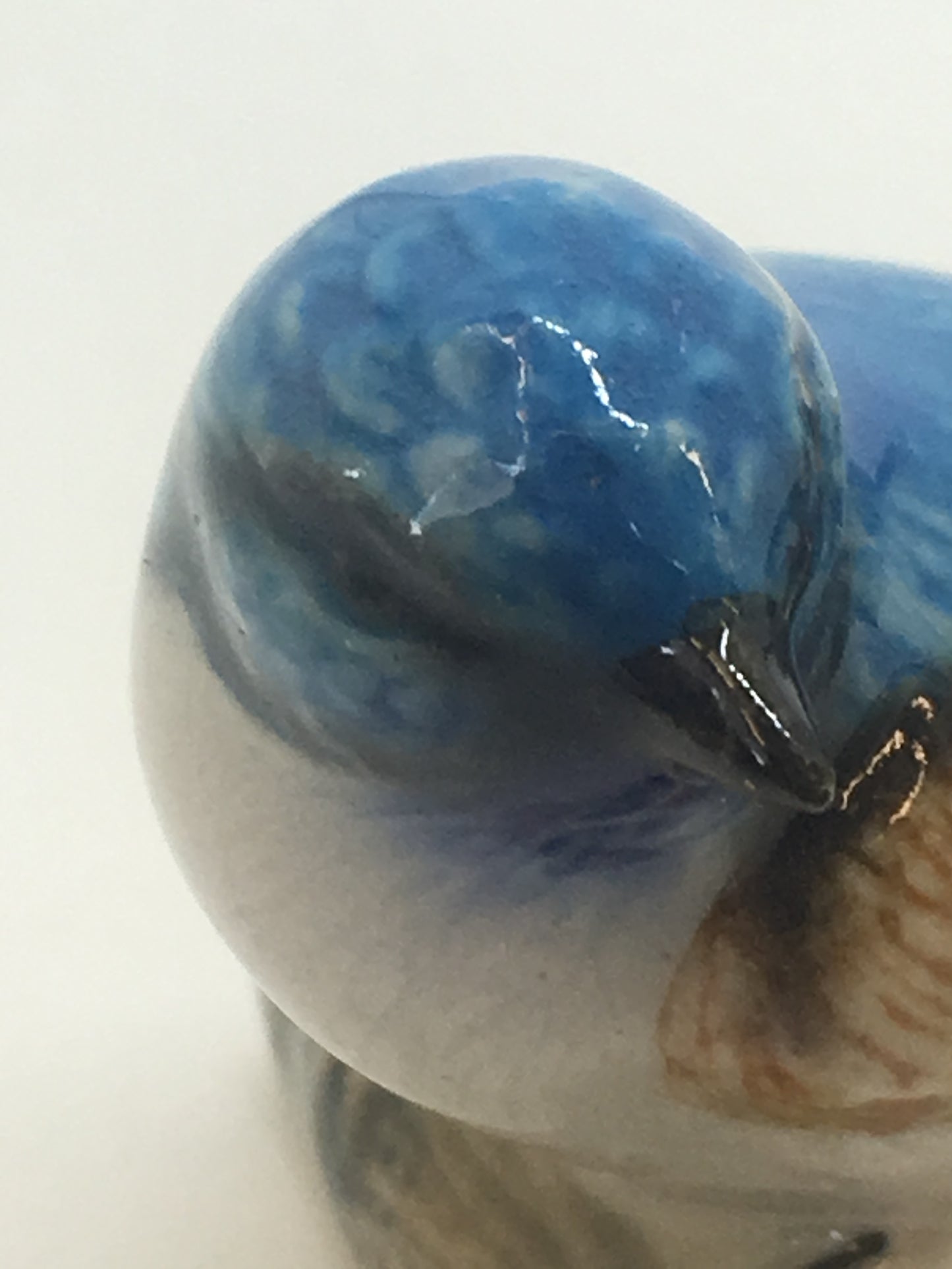 Miniature Porcelain Bird Figurines Superb Fairy Wrens
