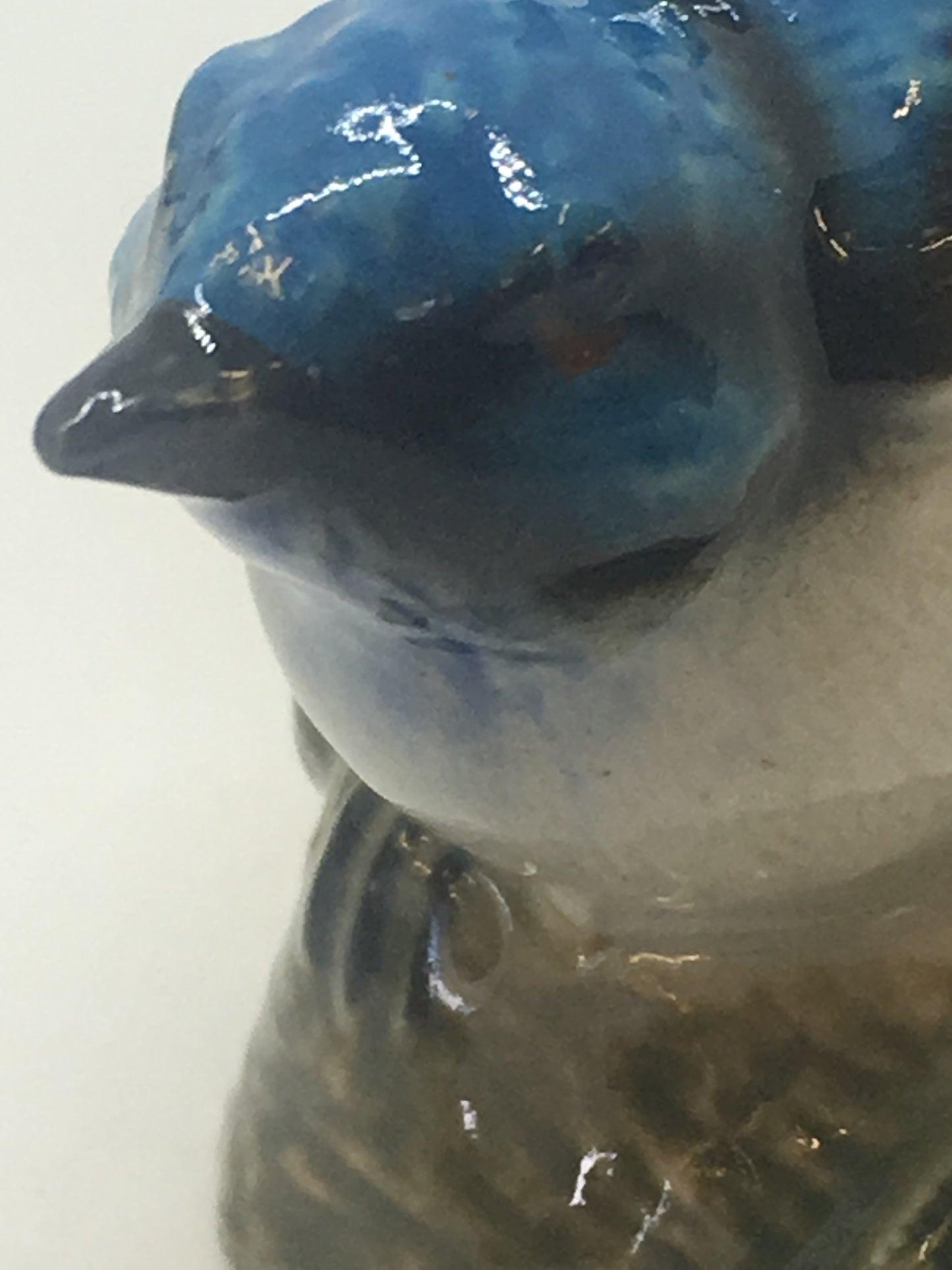 Miniature Porcelain Bird Figurines Superb Fairy Wrens