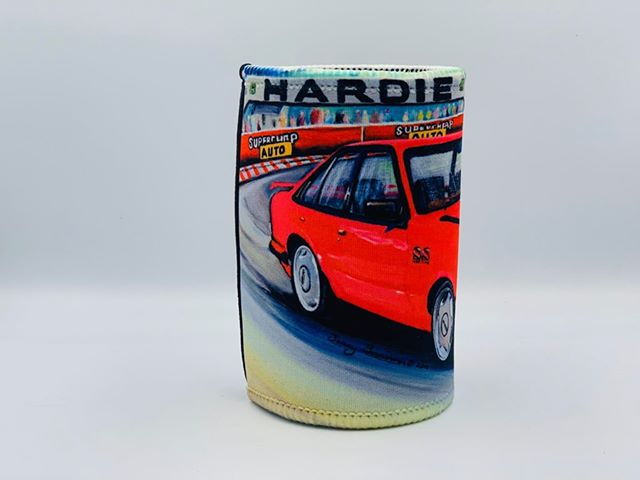 VH SS Commodore RED Classic Car Stubby Holder