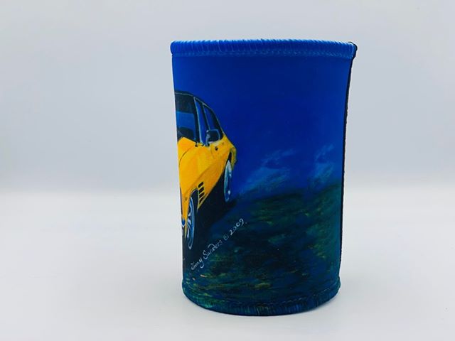 HQ GTS Monaro in YELLOW Classic Car Stubby Holder