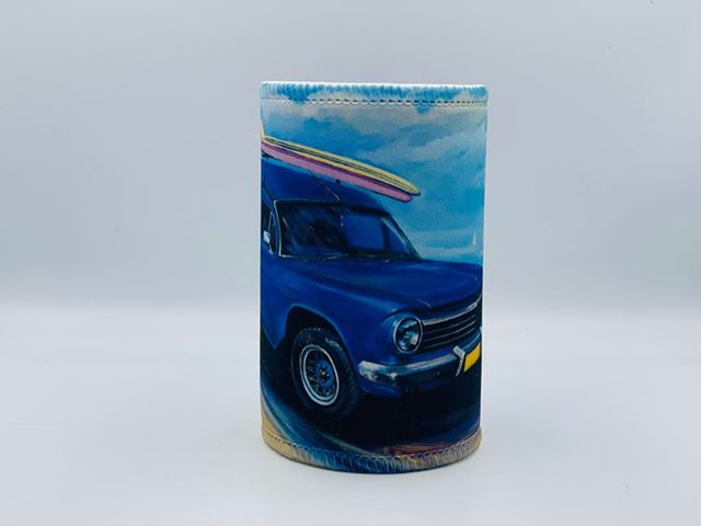 EH Panel Van in Blue Classic Car Stubby Holder