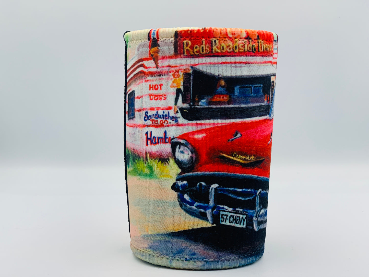 Classic Car Stubby Holder 57 Chevrolet