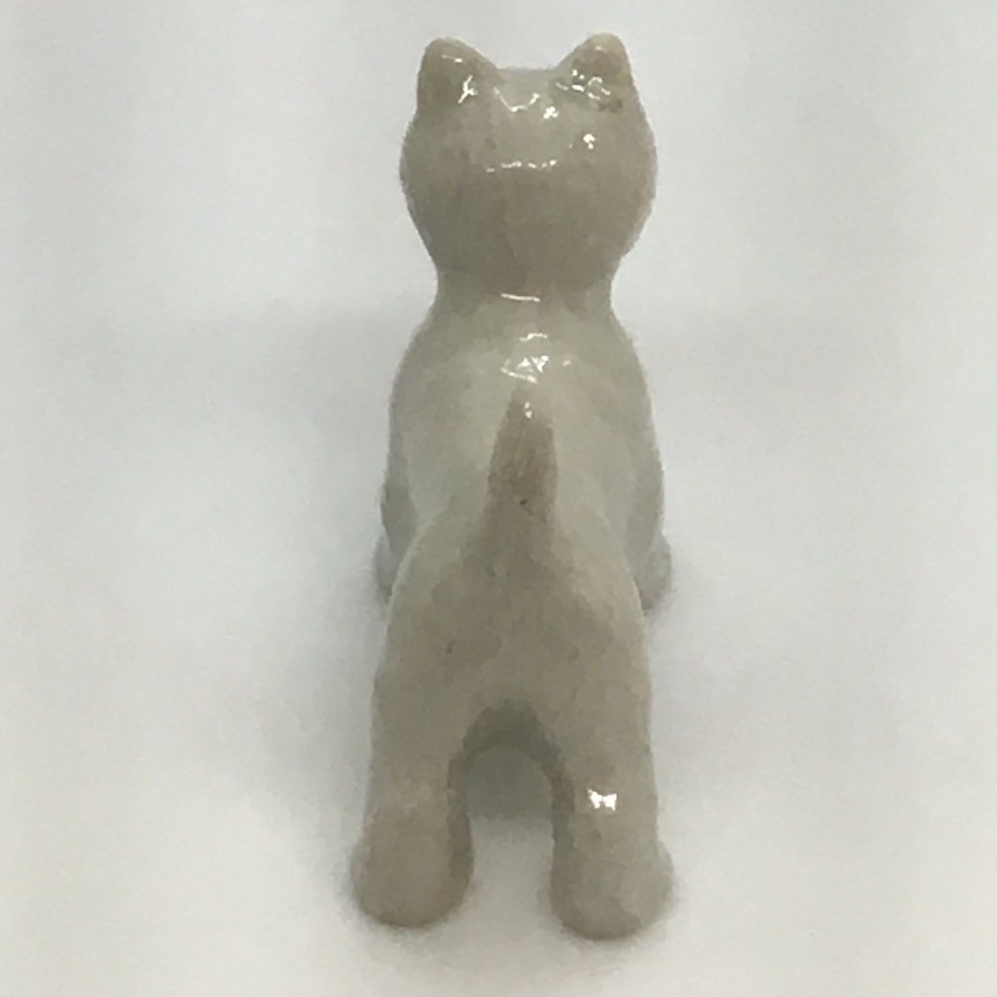 Miniature Porcelain Dog Figurine Welsh Highland Terrier Mini