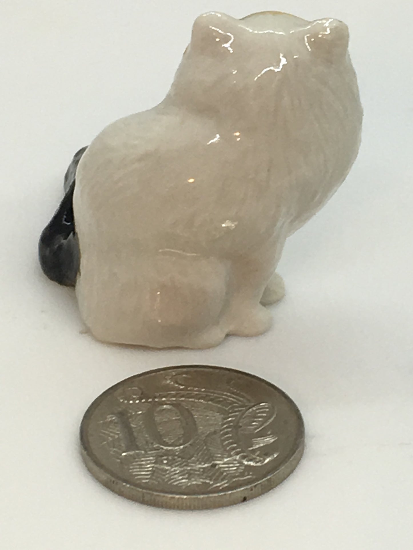 Miniature Porcelain Cats Kittens Figurines Himalayan Cat Kitten