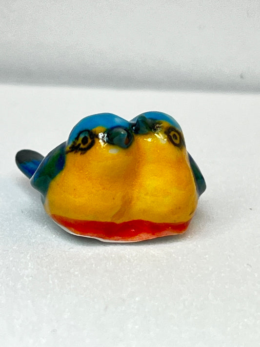 Miniature Porcelain Love Birds Figurine (Mini)
