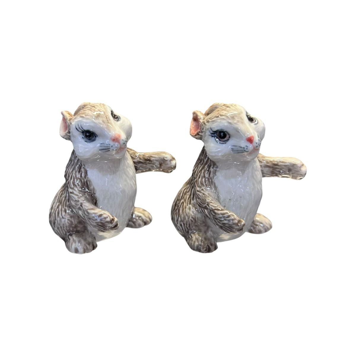 Hugging Rabbits Salt & Pepper Shakers