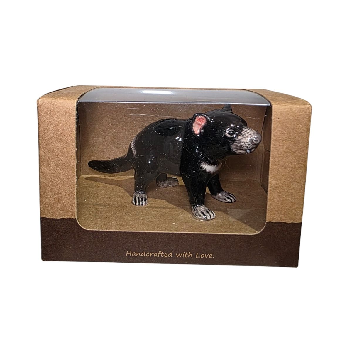Miniature Porcelain Tasmanian Devil Figurine