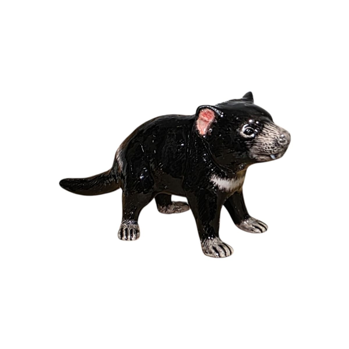 Miniature Porcelain Tasmanian Devil Figurine