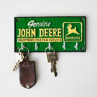 John Deere Key Holder Rack Cast Iron 19cm