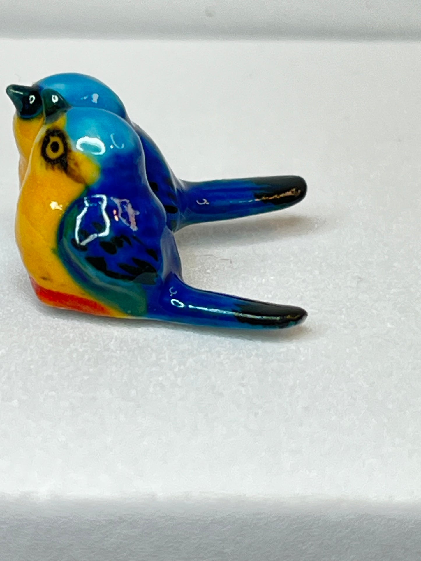 Miniature Porcelain Love Birds Figurine (Mini)