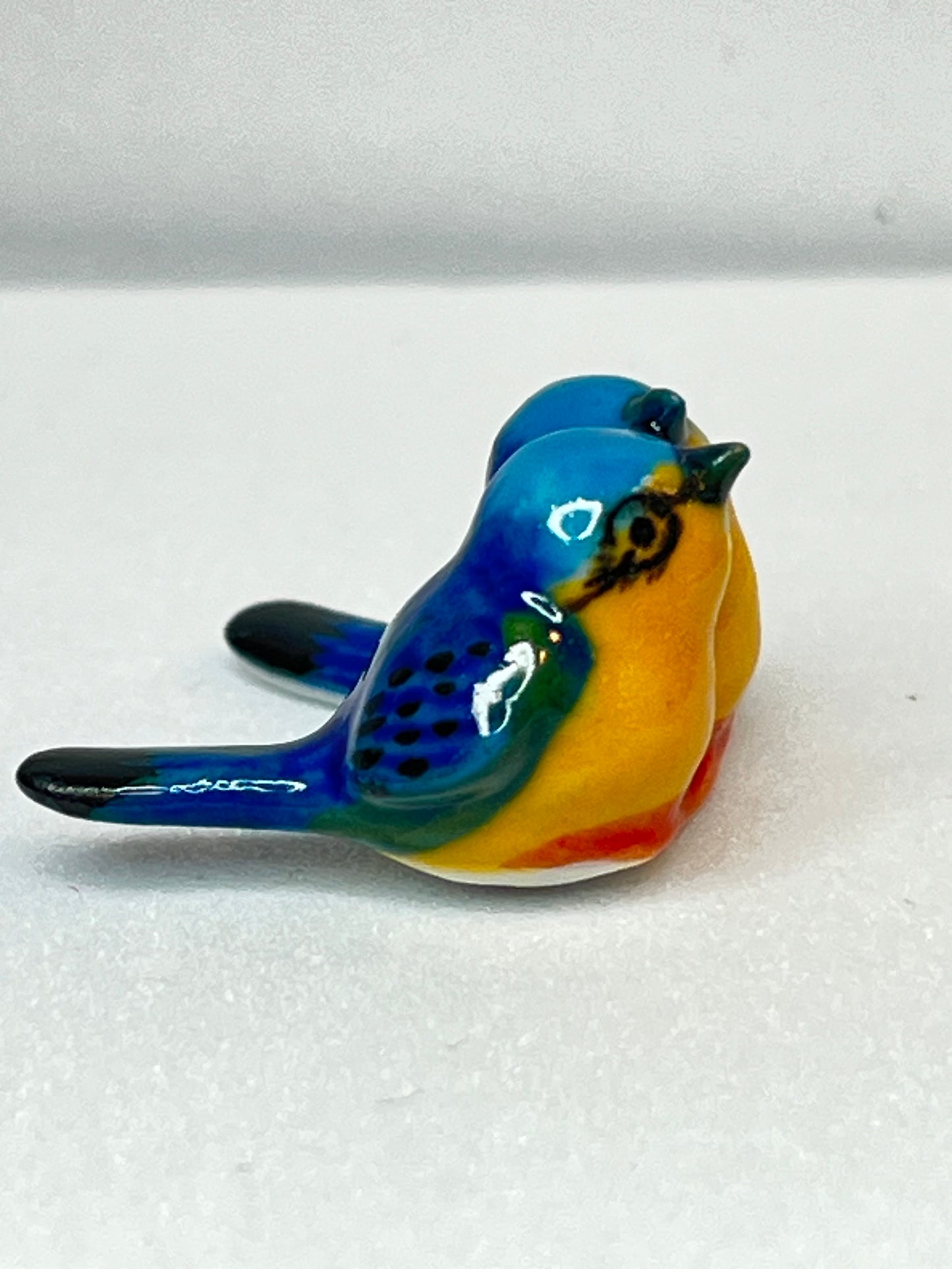 Miniature Porcelain Love Birds Figurine (Mini)