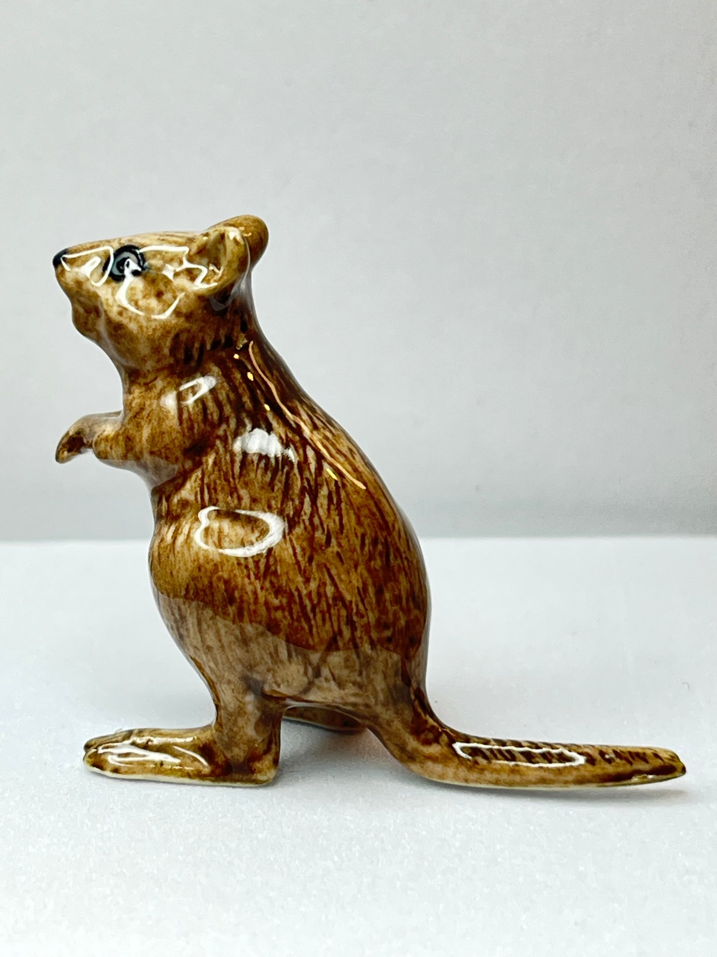 Miniature Porcelain Quokka Australian Native Animal Figurine