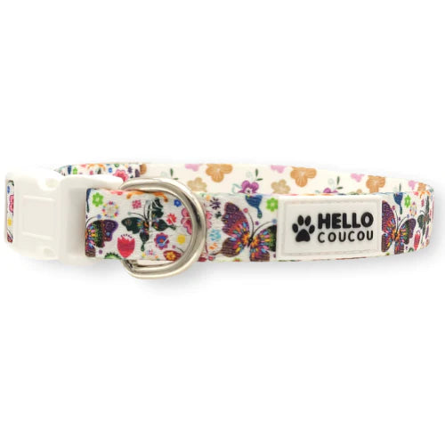 Dog or Cat Pet Collar Aussie Butterfly Design Small