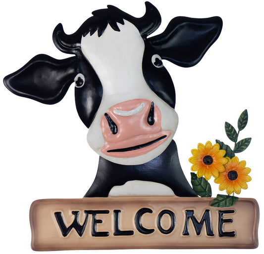 Cow Welcome Wall Art