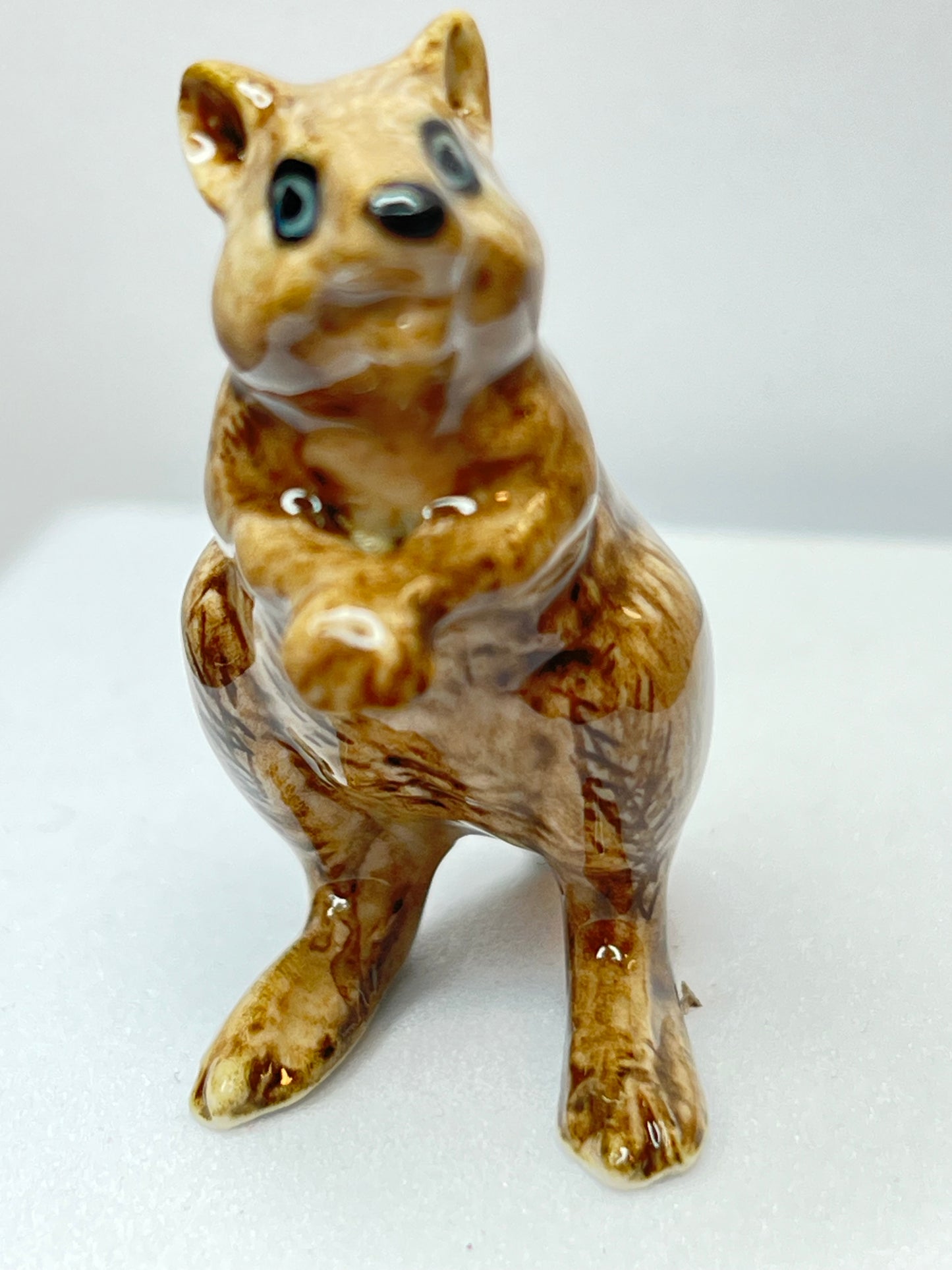 Miniature Porcelain Quokka Australian Native Animal Figurine
