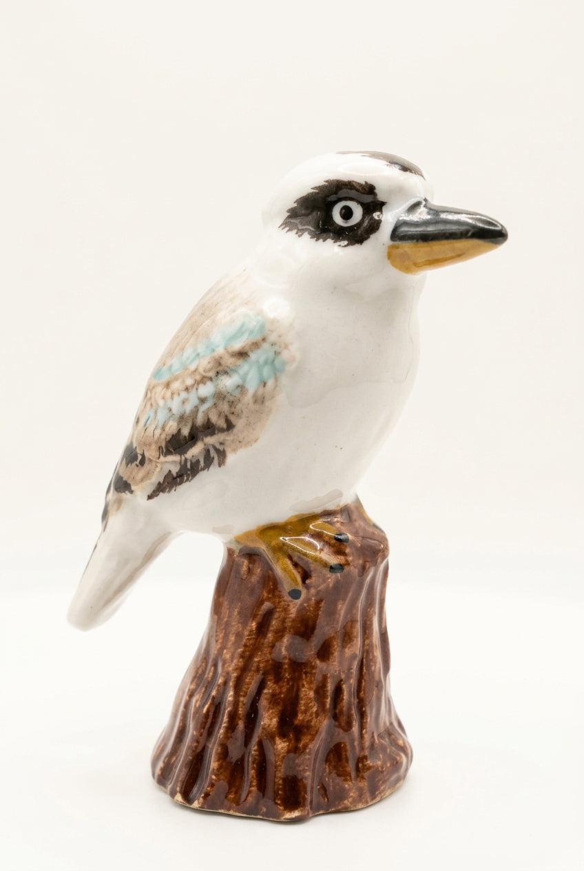 Miniature Porcelain Kookaburra Figurine