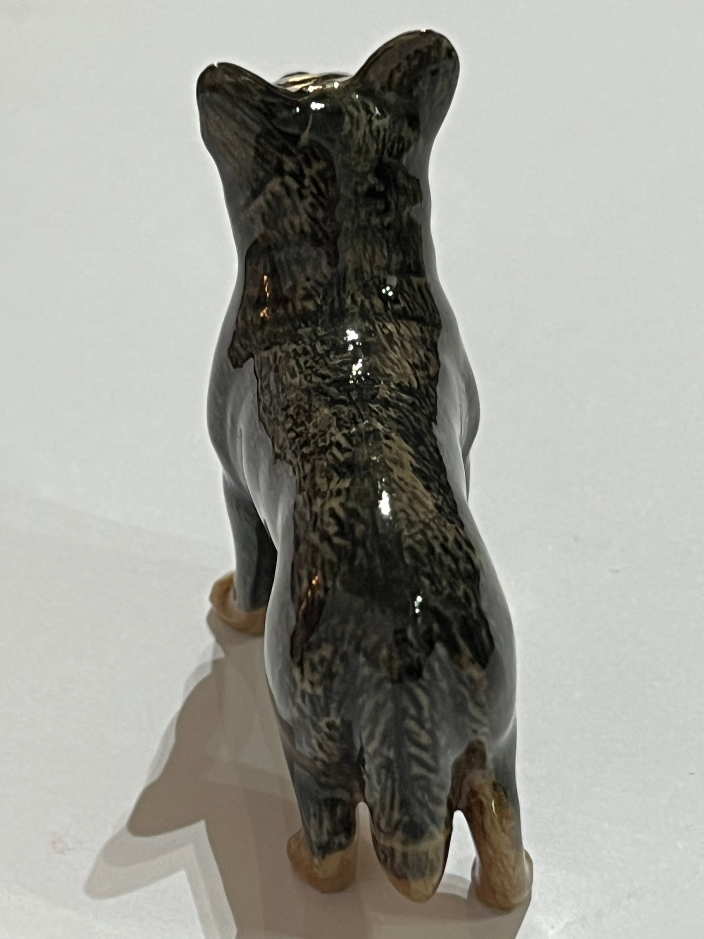 Miniature Porcelain Australian Cattle Dog Standing Figurine