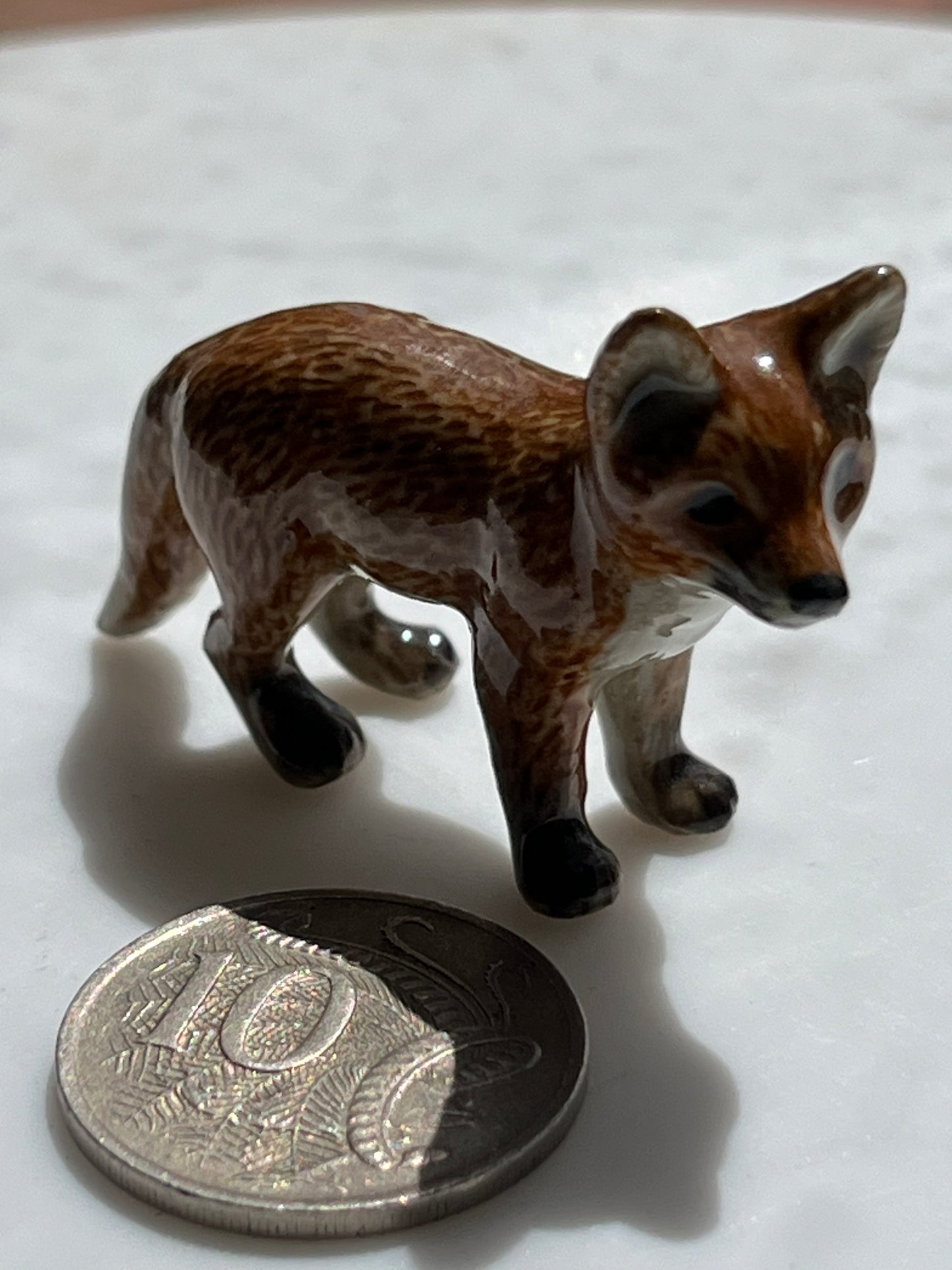 Fox Miniature Porcelain Figurines (1Pcs)