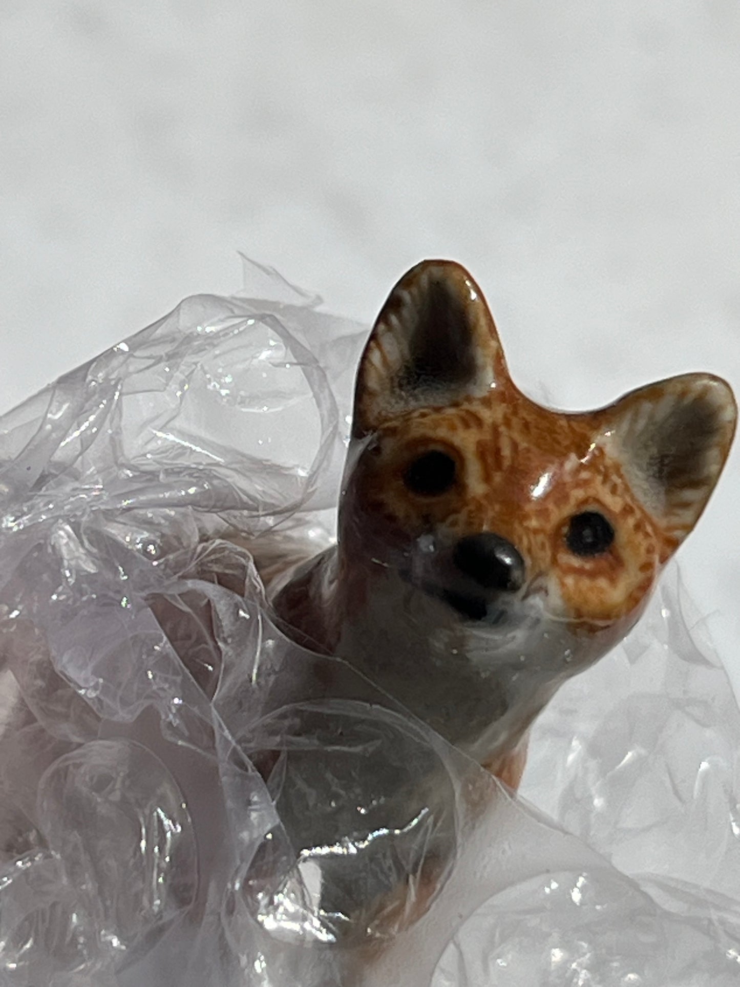Fox Miniature Porcelain Figurines (1Pcs)
