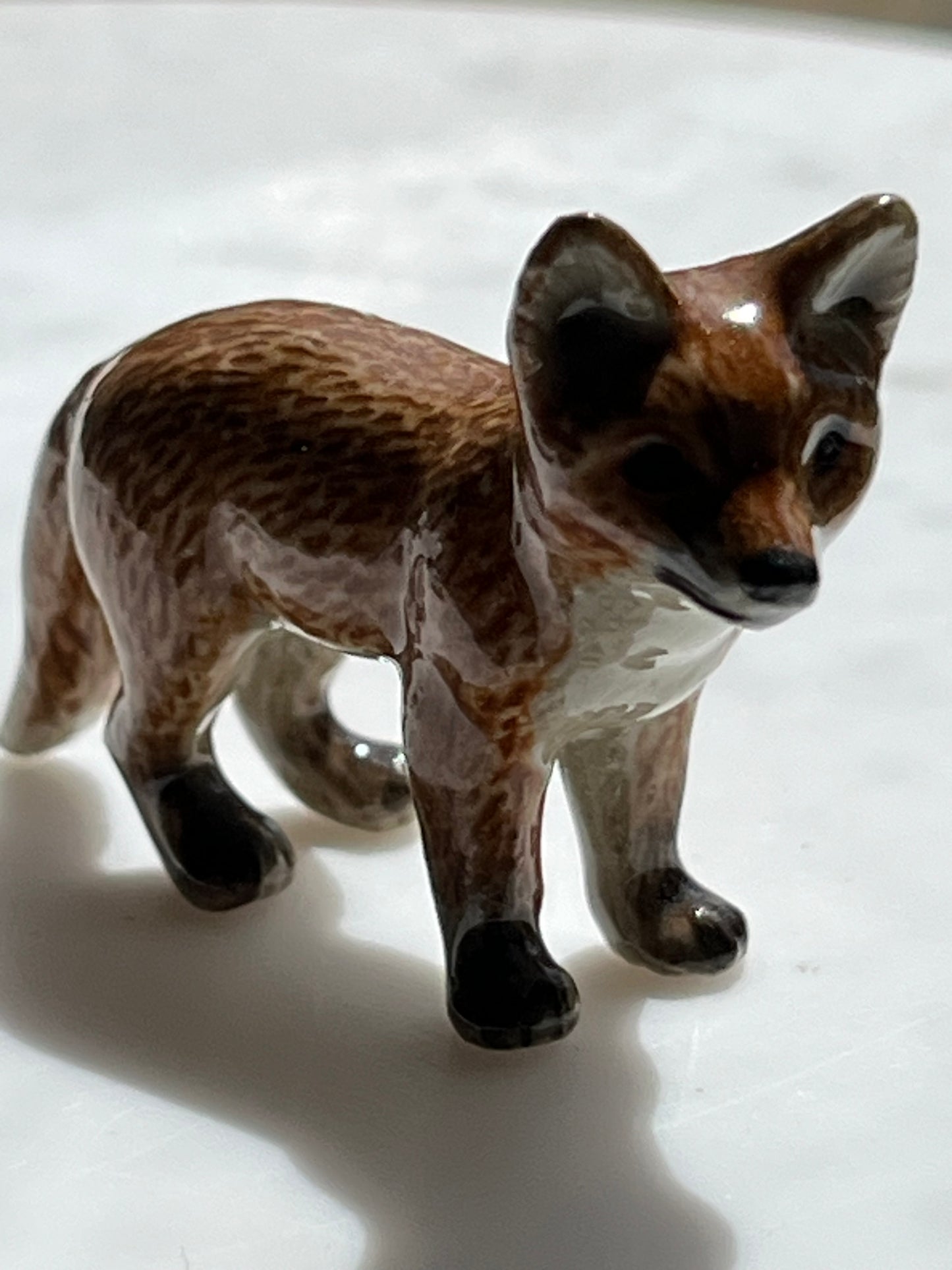 Fox Miniature Porcelain Figurines (1Pcs)