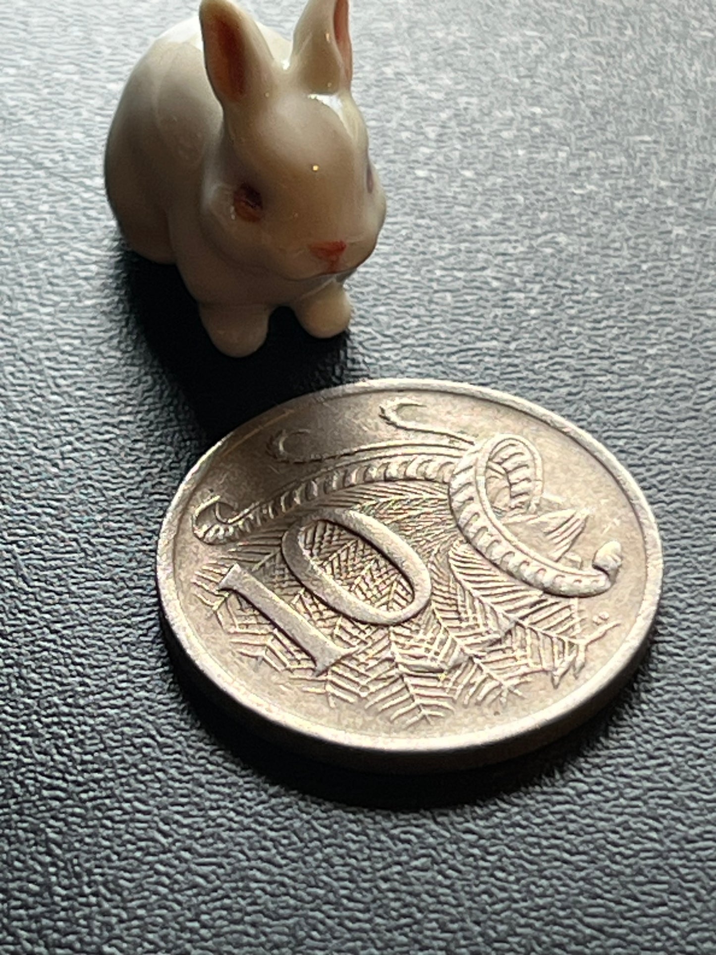 Miniature Porcelain White Bunny Rabbit (Mini)