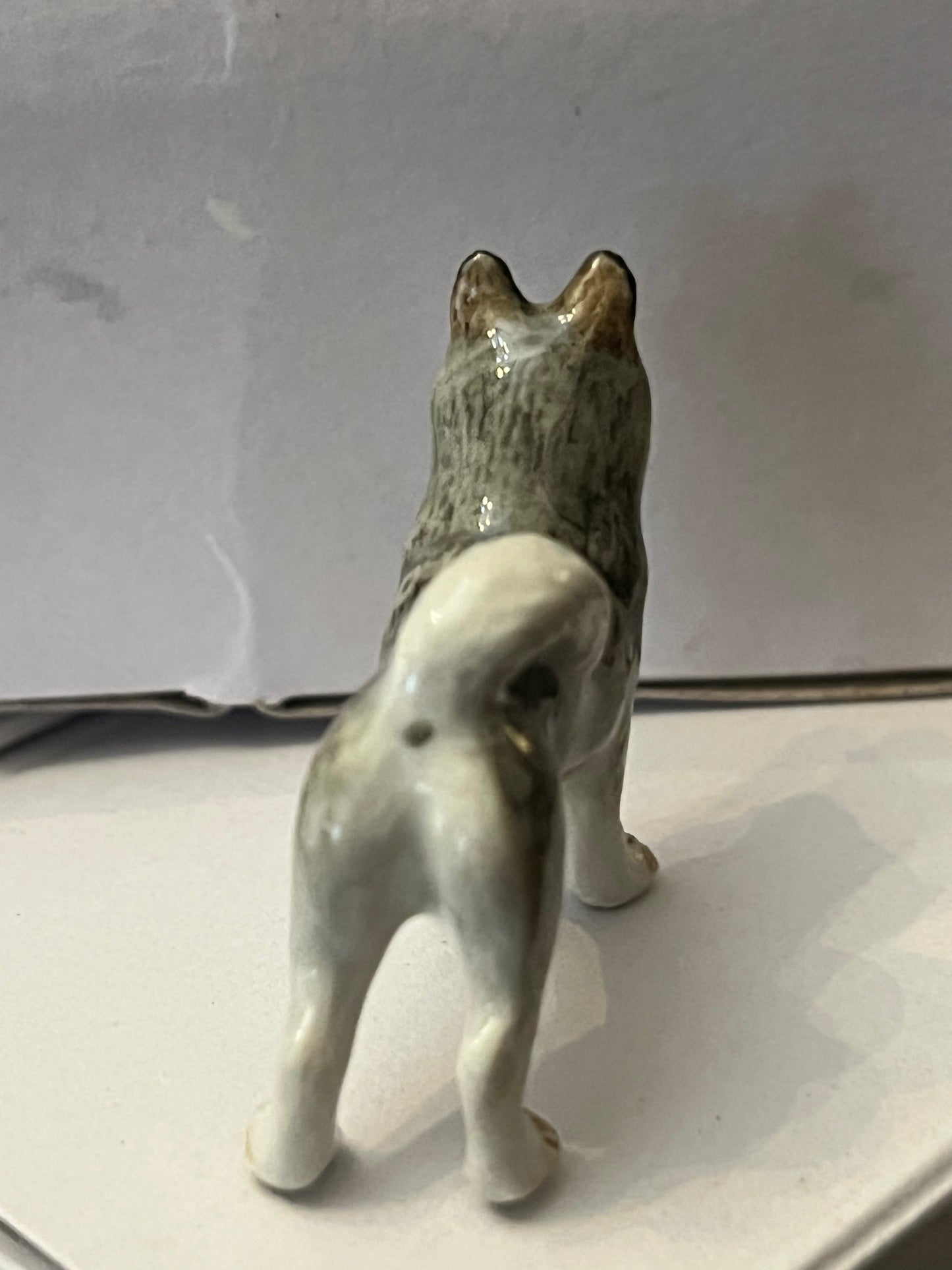 Miniature Porcelain Alaskan Malamute Mini
