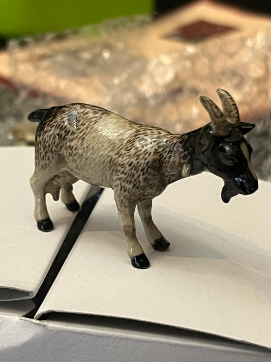 Miniature Porcelain Nubian Goat