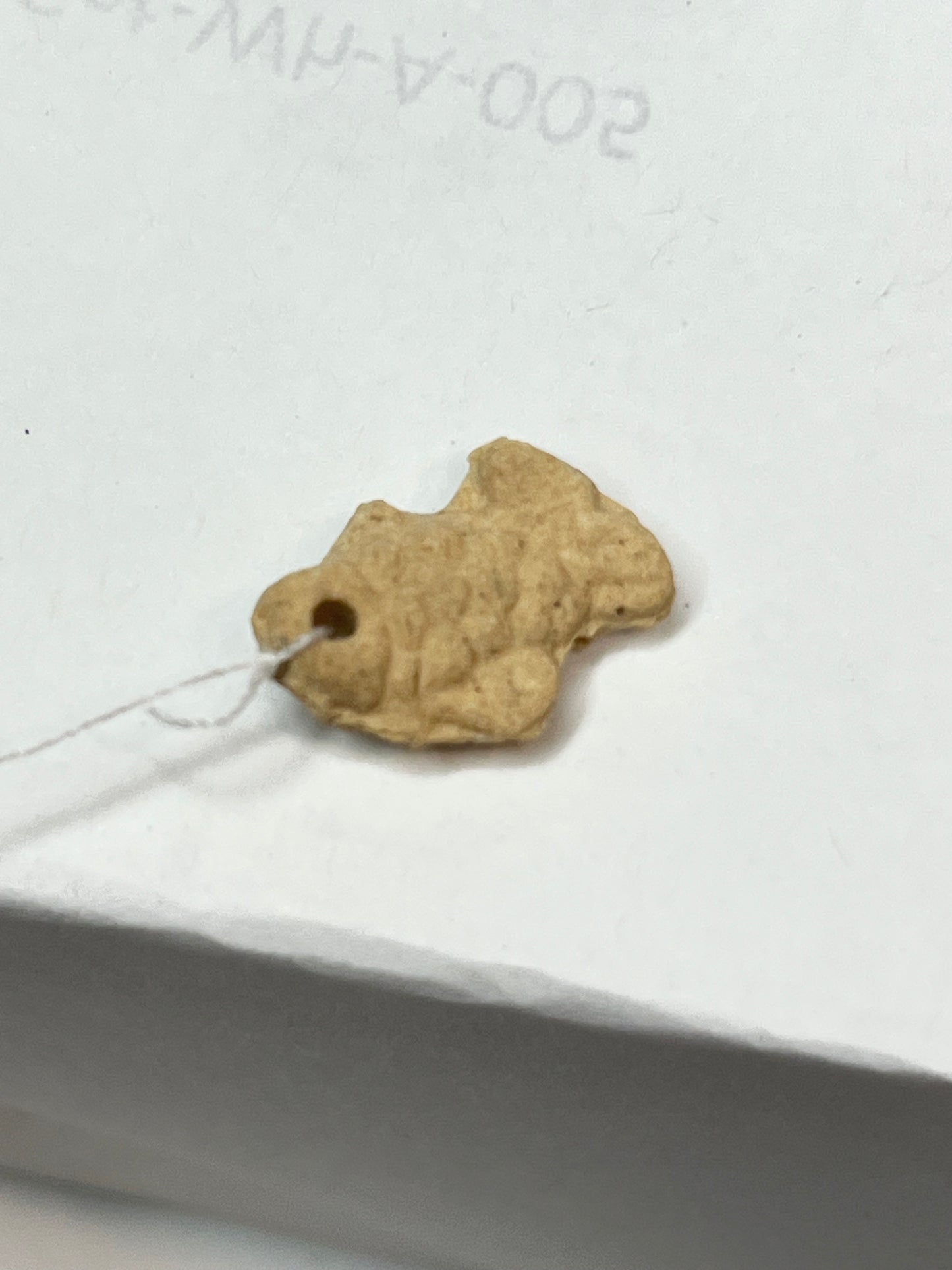Miniature Handcrafted Fishing Man with Hanging Fish Figurine